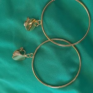 Earing gold.plated new